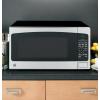 imageGE Countertop Microwave Oven 1200watt Capacity 20 Cubic Ft 8 Auto Setting Cooking Settings ChildLock Technology Kitchen Essentials for the Countertop Dorm Room or Apartment Satinless SteelStainless Steel