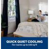 imageGE AWCS14WWA Window Air Conditioner WiFi Enabled EnergyEfficient Cooling for Large Rooms up to 700 sq ft Easy Install Kit Control Using Remote or Smartphone App New 14000 BTU WhiteWhite