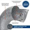 imageGE FLEXIBLE METAL DRYER TRANSITION DUCT 8ft PM08X10085
