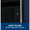 imageGE Window Air Conditioner Unit 5000 BTU for Small Rooms up to 150 sq ft with Manual Adjustable Fan and Cooling Settings Perfect for Bedroom or Living Room Easy Install Kit Included Black