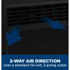 imageGE Window Air Conditioner Unit 6000 BTU for Small Rooms up to 250 sq ft with Adjustable Fan and Cooling Settings Perfect for Bedroom or Living Room Easy Install Kit Included BlackBlack