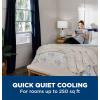 imageGE Window Air Conditioner Unit 6000 BTU for Small Rooms up to 250 sq ft with Adjustable Fan and Cooling Settings Perfect for Bedroom or Living Room Easy Install Kit Included BlackWhite
