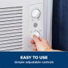 imageGE Window Air Conditioner Unit 6000 BTU for Small Rooms up to 250 sq ft with Adjustable Fan and Cooling Settings Perfect for Bedroom or Living Room Easy Install Kit Included BlackWhite