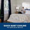 imageGE Window Air Conditioner Unit 6000 BTU for Small Rooms up to 250 sq ft with Adjustable Fan and Cooling Settings Perfect for Bedroom or Living Room Easy Install Kit Included BlackWhite