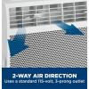 imageGE Window Air Conditioner Unit 6000 BTU for Small Rooms up to 250 sq ft with Adjustable Fan and Cooling Settings Perfect for Bedroom or Living Room Easy Install Kit Included BlackWhite
