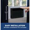 imageGE Window Air Conditioner Unit 6000 BTU for Small Rooms up to 250 sq ft with Adjustable Fan and Cooling Settings Perfect for Bedroom or Living Room Easy Install Kit Included BlackBlack