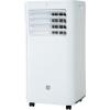 imageGE APMS06BWF 6000 BTU DOE Portable Air Conditioner Digital and Remote Control Perfect for Small Size Bedroom or Living Room up to 250 sq ft Easy Install Kit Included White