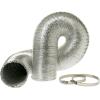 imageGE FLEXIBLE METAL DRYER TRANSITION DUCT 8ft PM08X10085