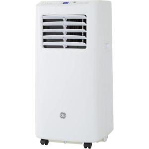 imageGE APMS05BWF 5000 BTU Portable Air Conditioner for Small Rooms up to 2000 sq ft 5100 BTU SACC 3in1 with Dehumidify Fan and Auto Evaporation Included Window Installation Kit White