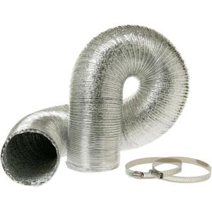 imageGE FLEXIBLE METAL DRYER TRANSITION DUCT 8ft PM08X10085