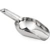 imageGE Profile Opal Stainless Steel Scoop  Magnetic Holder Ergonomic Grip Works with Opal 20 Nugget Ice Maker Stone WhiteStainless Steel
