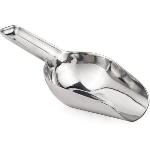 imageGE Profile Opal Stainless Steel Scoop  Magnetic Holder Ergonomic Grip Works with Opal 20 Nugget Ice Maker Stone WhiteStainless Steel