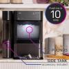 imageGE Profile Opal 20 XL with 1 Gallon Tank Chewable Crunchable Countertop Nugget Ice Maker Scoop Included 38 lbs in 24 Hours Pellet Ice Machine with WiFi ampamp Smart Connected Moonstone BlueBlack Stainless Steel