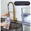 imageGE Profile Opal 20 XL with 1 Gallon Tank Chewable Crunchable Countertop Nugget Ice Maker Scoop Included 38 lbs in 24 Hours Pellet Ice Machine with WiFi ampamp Smart Connected Moonstone BlueStainless Steel