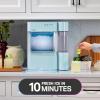 imageGE Profile Opal 20 XL with 1 Gallon Tank Chewable Crunchable Countertop Nugget Ice Maker Scoop Included 38 lbs in 24 Hours Pellet Ice Machine with WiFi ampamp Smart Connected Moonstone BlueMoonstone Blue