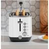 imageGE 4 Slice Toaster  Extra Wide Slots for Bagels Breads Waffles ampamp More  7 Shade Options  Countertop Kitchen Essentials  1500 watt WhiteWhite