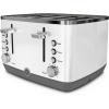 imageGE 4 Slice Toaster  Extra Wide Slots for Bagels Breads Waffles ampamp More  7 Shade Options  Countertop Kitchen Essentials  1500 watt WhiteWhite