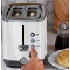 imageGE 4 Slice Toaster  Extra Wide Slots for Bagels Breads Waffles ampamp More  7 Shade Options  Countertop Kitchen Essentials  1500 watt WhiteWhite