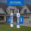 imageGE All Purpose Silicone Caulk Clear 10 fl oz Cartridge 1 Pack  100 Waterproof Silicone Sealant Stronger Adhesion Freeze ampamp Sun Proof1 Pack