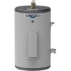 imageGE Appliances 10 Gallon Versatile Plug and Play Electric Water Heater with Adjustable Thermostat Easily Installs Where You Want It 120 Volt