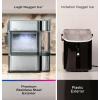 imageGE Profile Opal 20 Ultra Nugget Ice Maker with Side Tank and Scale Inhibiting Filter Scoop Included 38 lbs in 24 Hours Pellet Ice Machine with WiFi ampamp Smart Connected Stainless SteelStone White