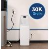 imageGE Smart Water Softener with Integrated Filtration 30000 Grain Reduce Hard Minerals to Whole House Builtin WiFi with Water Flow Alerts Soft Water for Shower Appliances and Plumbing GXMD30WGXMD30W