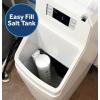 imageGE Smart Water Softener with Integrated Filtration 30000 Grain Reduce Hard Minerals to Whole House Builtin WiFi with Water Flow Alerts Soft Water for Shower Appliances and Plumbing GXMD30WGXSH45W