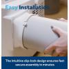 image:imageGE 5000 BTU DOE Portable Air Conditioner for Small Rooms up to 150 sq ft Compact 3in1 AC  Dehumidifier  Fan Auto Evaporation Remote EasyRoll Casters Window Kit Included White7 000 BTU  WIFI