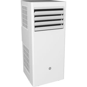 image:imageGE 5000 BTU DOE Portable Air Conditioner for Small Rooms up to 150 sq ft Compact 3in1 AC  Dehumidifier  Fan Auto Evaporation Remote EasyRoll Casters Window Kit Included White6 000 BTU  Standard