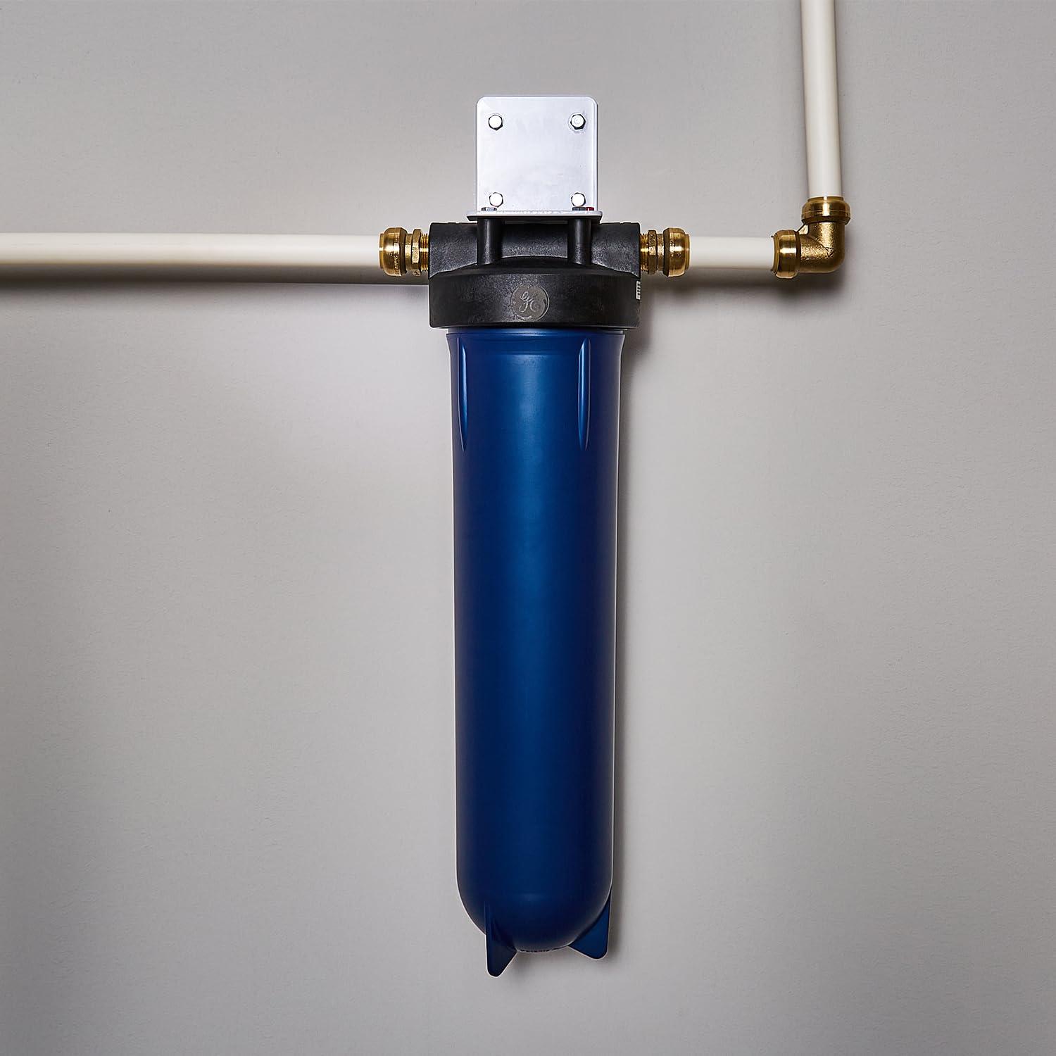 image:imageGE Heavy Duty Whole House Water Filtration System amp Filter  Reduces Sediment Rust amp More  Install Kit amp Accessories Included  GXWH60T FXWPTGXWH60T  FXWPT