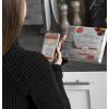image:imageGE Profile PCHK11S1WWW 11 Cu Ft Countertop Microwave 800W Sensor Cooking ScantoCook WiFi Enable BuiltIn Capable WhiteStainless Steel