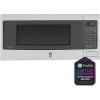 image:imageGE Profile PCHK11S1WWW 11 Cu Ft Countertop Microwave 800W Sensor Cooking ScantoCook WiFi Enable BuiltIn Capable WhiteStainless Steel