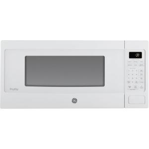 image:imageGE Profile PCHK11S1WWW 11 Cu Ft Countertop Microwave 800W Sensor Cooking ScantoCook WiFi Enable BuiltIn Capable WhiteWhite