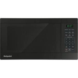 image:imageHotpoint RES1072DTBB 07 Cu Ft Capacity Countertop Microwave Oven Black07 CuFt Black