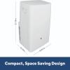 image:imageGE 8000 BTU DOE Smart Portable Air Conditioner for Rooms up to 350 Sq Ft Compact 3in1 AC with Dehumidifier amp Fan Auto Evaporation NoDrain Remote Window Kit Included1 Count Pack of 1