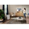 image:imageGE 8000 BTU DOE Smart Portable Air Conditioner for Rooms up to 350 Sq Ft Compact 3in1 AC with Dehumidifier amp Fan Auto Evaporation NoDrain Remote Window Kit Included8 000 BTU