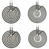 image:imageGE SensiTemp Coil Cooktop Replacement 4 Pack 2 8 Elements amp 2 6 Elements