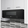 image:imageGE Profile 30 OvertheRange Low Profile Microwave 12 Cu Ft 1000 Watts 400 CFM Hood Vent LED Lighting Auto Defrost InstallerFriendly White UVM9125DYWWBlack