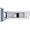 image:imageGE Profile 30 OvertheRange Low Profile Microwave 12 Cu Ft 1000 Watts 400 CFM Hood Vent LED Lighting Auto Defrost InstallerFriendly White UVM9125DYWWWhite