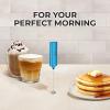 imagePowerful Milk Frother Wand  Mini ampamp Mighty Handheld Drink Mixer  Portable Coffee Frother For Latte Cappuccino Matcha Hot Chocolate Creamer  PinkCosmic Blue