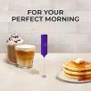 imagePowerful Milk Frother Wand  Mini ampamp Mighty Handheld Drink Mixer  Portable Coffee Frother For Latte Cappuccino Matcha Hot Chocolate Creamer  PinkDeep Purple