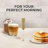 imagePowerful Milk Frother Wand  Mini ampamp Mighty Handheld Drink Mixer  Portable Coffee Frother For Latte Cappuccino Matcha Hot Chocolate Creamer  PinkGold