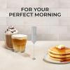 imagePowerful Milk Frother Wand  Mini ampamp Mighty Handheld Drink Mixer  Portable Coffee Frother For Latte Cappuccino Matcha Hot Chocolate Creamer  PinkGray