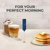 imagePowerful Milk Frother Wand  Mini ampamp Mighty Handheld Drink Mixer  Portable Coffee Frother For Latte Cappuccino Matcha Hot Chocolate Creamer  PinkIndigo