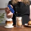 imagePowerful Milk Frother Wand  Mini ampamp Mighty Handheld Drink Mixer  Portable Coffee Frother For Latte Cappuccino Matcha Hot Chocolate Creamer  PinkIndigo