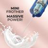 imagePowerful Milk Frother Wand  Mini ampamp Mighty Handheld Drink Mixer  Portable Coffee Frother For Latte Cappuccino Matcha Hot Chocolate Creamer  PinkIndigo