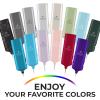 imagePowerful Milk Frother Wand  Mini ampamp Mighty Handheld Drink Mixer  Portable Coffee Frother For Latte Cappuccino Matcha Hot Chocolate Creamer  PinkRose Quartz
