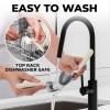 imageZulay Comfort Grip Garlic Press  Garlic Mincer Tool  Garlic Crusher  Garlic Press Mincer Rust Proof with Soft Ergonomic Handle Easy Clean Set with Peeler and BrushBlizzard White