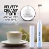 imageZulay Froth N Go Milk Frother Rechargeable  3in1 Frother Wand With Case ampamp USBC Charger  Comes With 3 Whisk Attachments for Latte Cappuccino Matcha Protein Shakes  CloudCloud