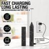 imageZulay Froth N Go Milk Frother Rechargeable  3in1 Frother Wand With Case ampamp USBC Charger  Comes With 3 Whisk Attachments for Latte Cappuccino Matcha Protein Shakes  CloudBlack Marble